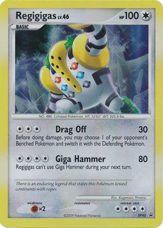 Regigigas (DP40) (Jumbo Card) [Diamond & Pearl: Black Star Promos] | Galaxy Games LLC