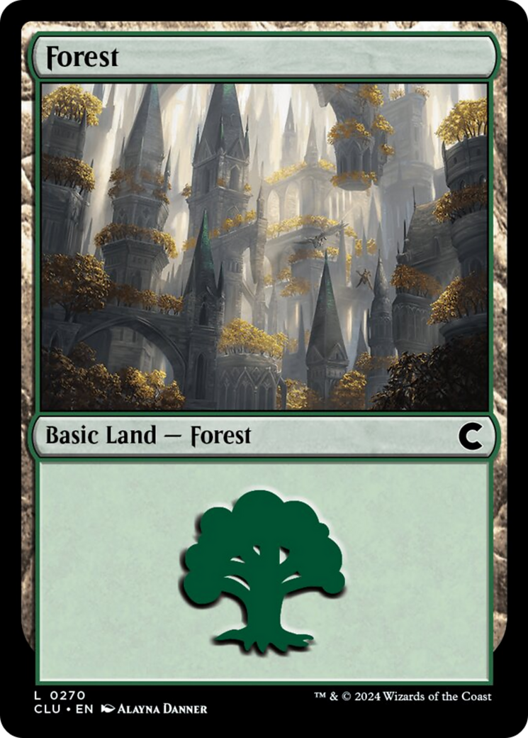 Forest (0270) [Ravnica: Clue Edition] | Galaxy Games LLC