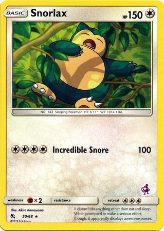 Snorlax (50/68) (Mewtwo Deck) [Battle Academy 2020] | Galaxy Games LLC