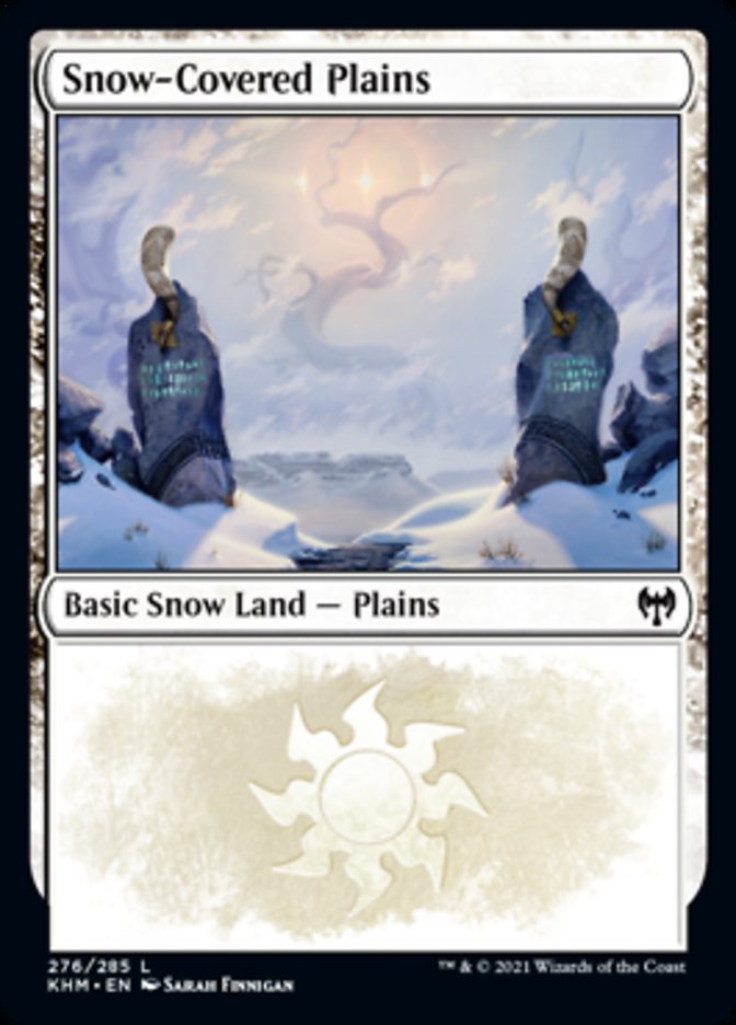Snow-Covered Plains (276) [Kaldheim] | Galaxy Games LLC