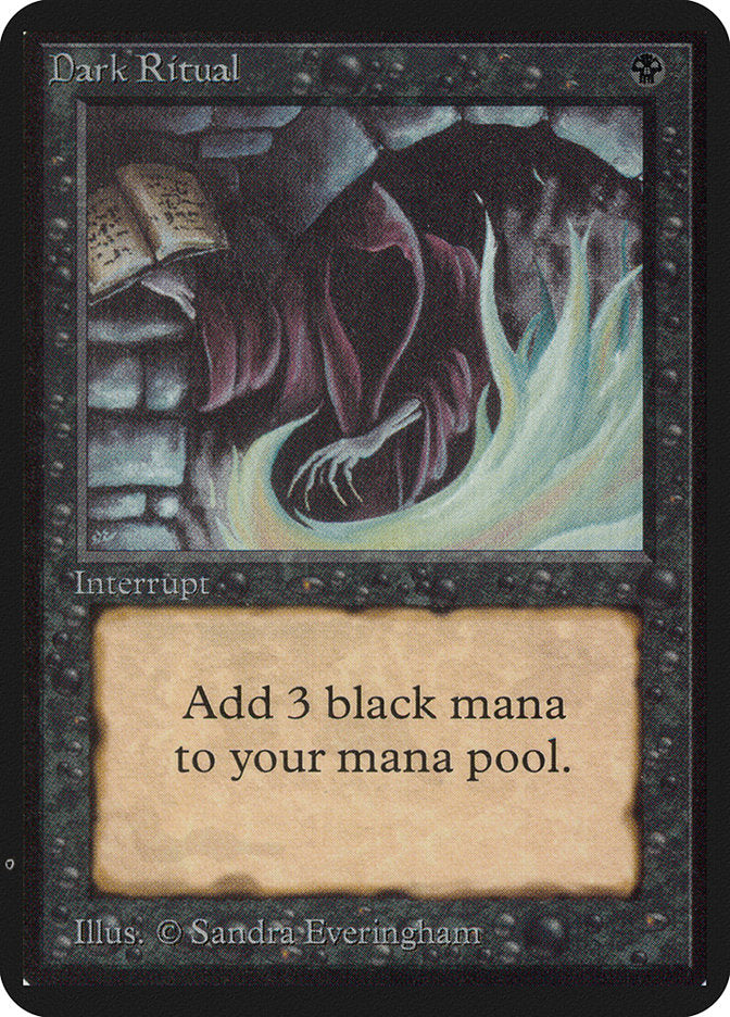 Dark Ritual [Alpha Edition] | Galaxy Games LLC