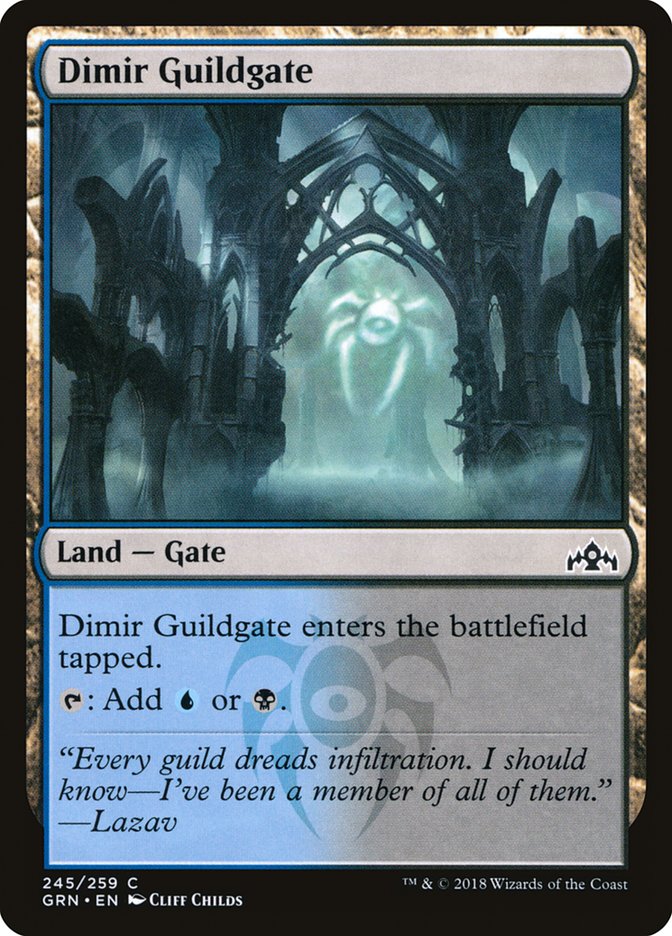 Dimir Guildgate (245/259) [Guilds of Ravnica] | Galaxy Games LLC