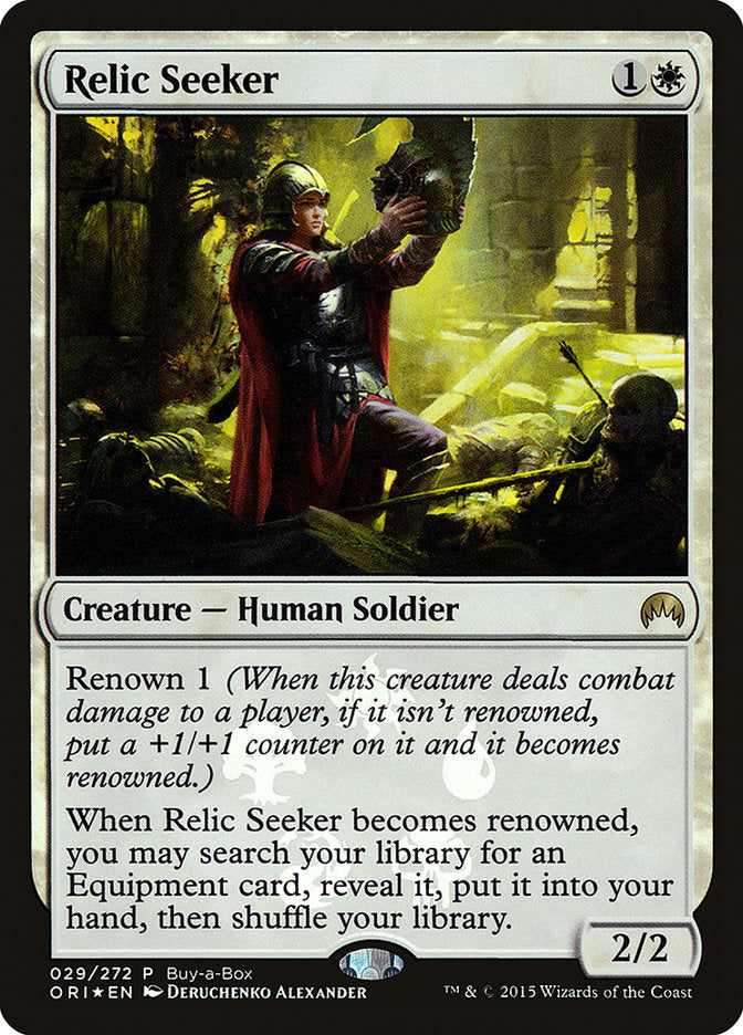 Relic Seeker (Buy-A-Box) [Magic Origins Promos] | Galaxy Games LLC