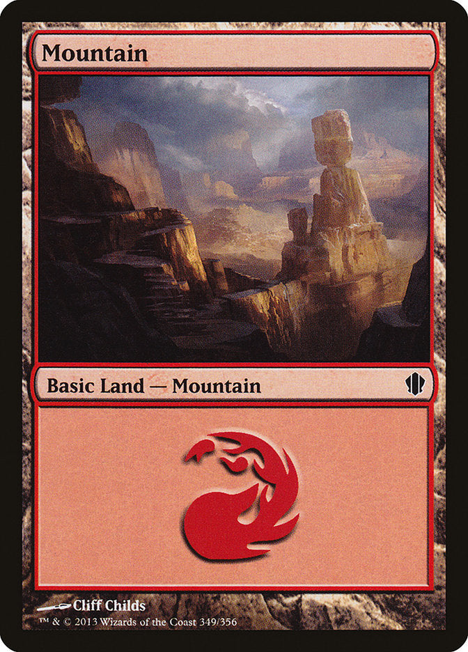 Mountain (349) [Commander 2013] | Galaxy Games LLC