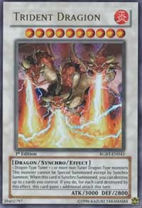 Trident Dragion [RGBT-EN043] Ultra Rare | Galaxy Games LLC