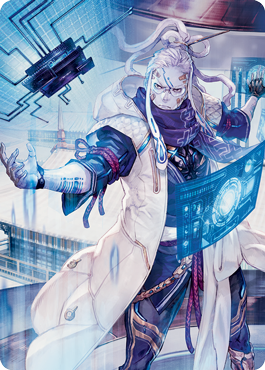 Tameshi, Reality Architect 2 Art Card [Kamigawa: Neon Dynasty Art Series] | Galaxy Games LLC