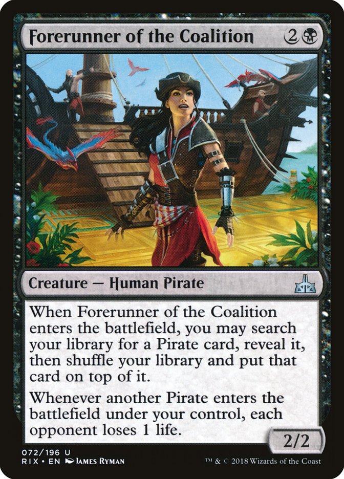 Forerunner of the Coalition [Rivals of Ixalan] | Galaxy Games LLC