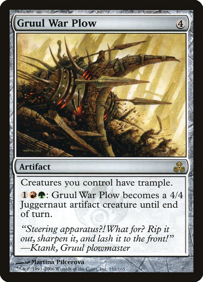 Gruul War Plow [Guildpact] | Galaxy Games LLC