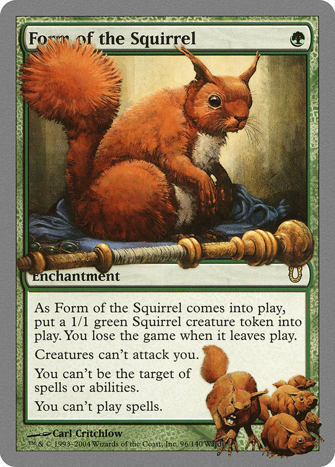 Form of the Squirrel [Unhinged] | Galaxy Games LLC