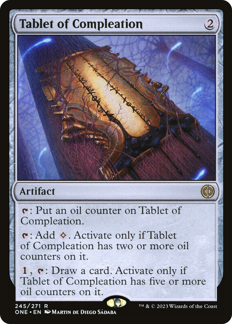 Tablet of Compleation [Phyrexia: All Will Be One] | Galaxy Games LLC