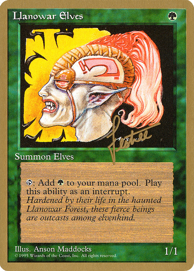 Llanowar Elves (Bertrand Lestree) [Pro Tour Collector Set] | Galaxy Games LLC