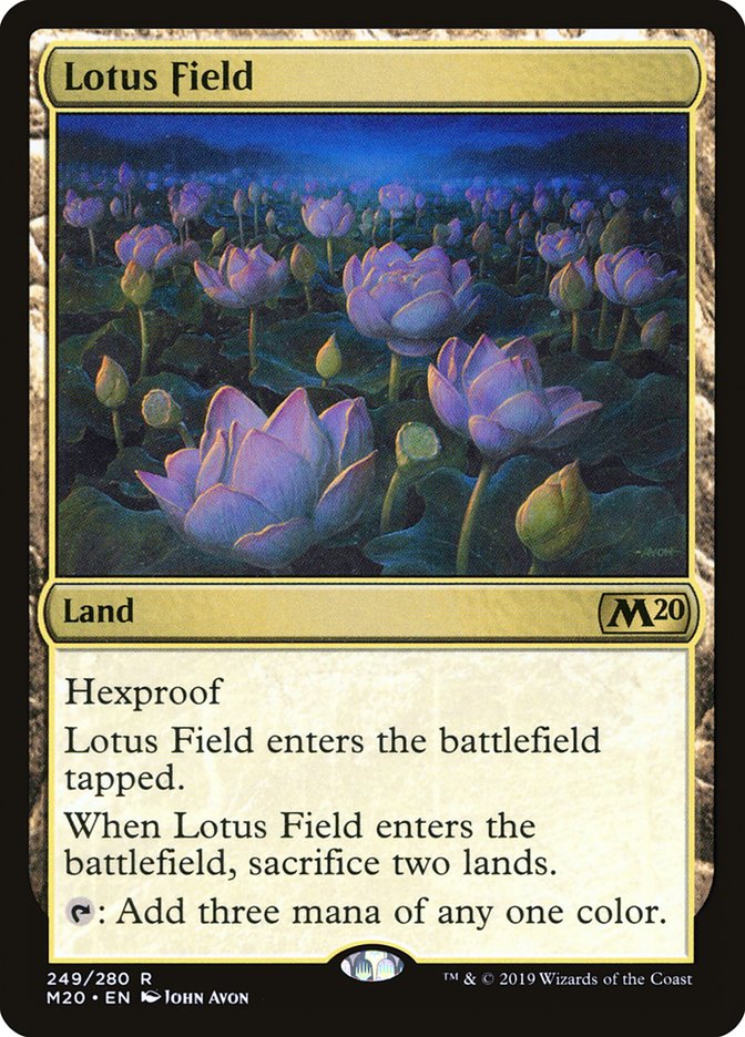 Lotus Field [Core Set 2020] | Galaxy Games LLC