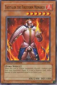 Thestalos the Firestorm Monarch [GLD2-EN008] Common | Galaxy Games LLC