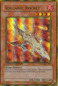 Volcanic Rocket [GLD2-EN023] Ultra Rare | Galaxy Games LLC