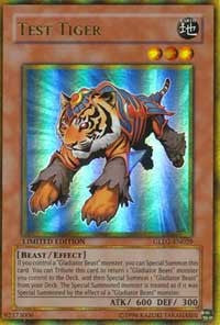 Test Tiger [GLD2-EN029] Ultra Rare | Galaxy Games LLC