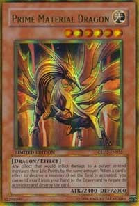 Prime Material Dragon [GLD2-EN032] Ultra Rare | Galaxy Games LLC