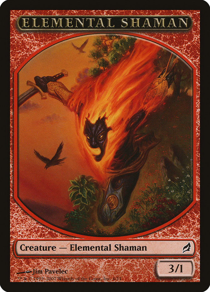 Elemental Shaman Token [Lorwyn Tokens] | Galaxy Games LLC