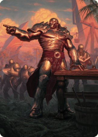 Karn, Living Legacy Art Card 1 [Dominaria United Art Series] | Galaxy Games LLC