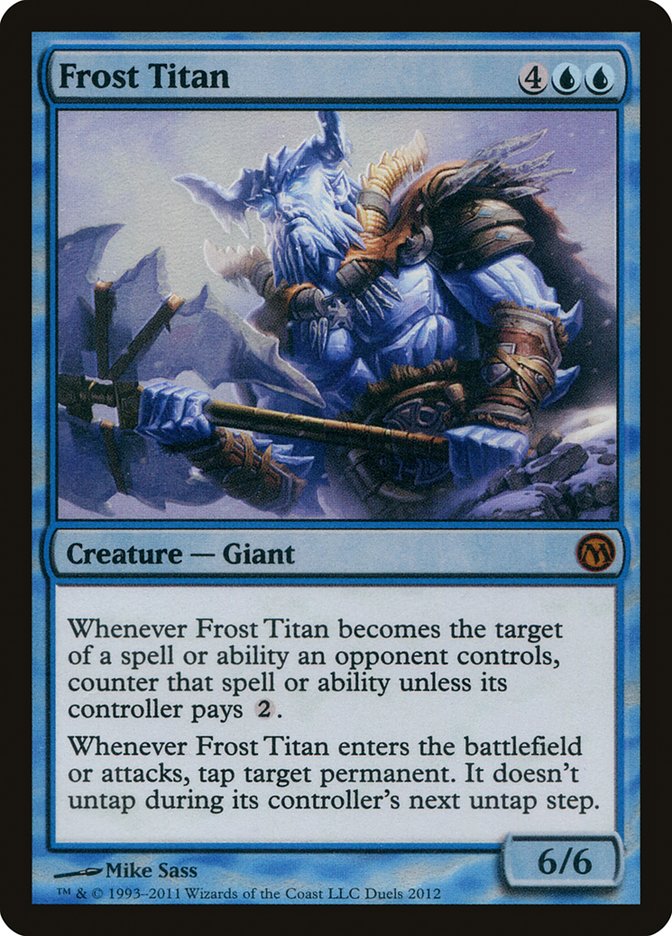 Frost Titan (Duels of the Planeswalkers Promos) [Duels of the Planeswalkers Promos 2011] | Galaxy Games LLC