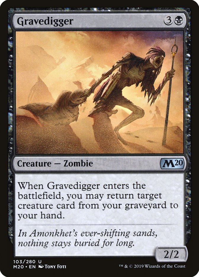 Gravedigger [Core Set 2020] | Galaxy Games LLC
