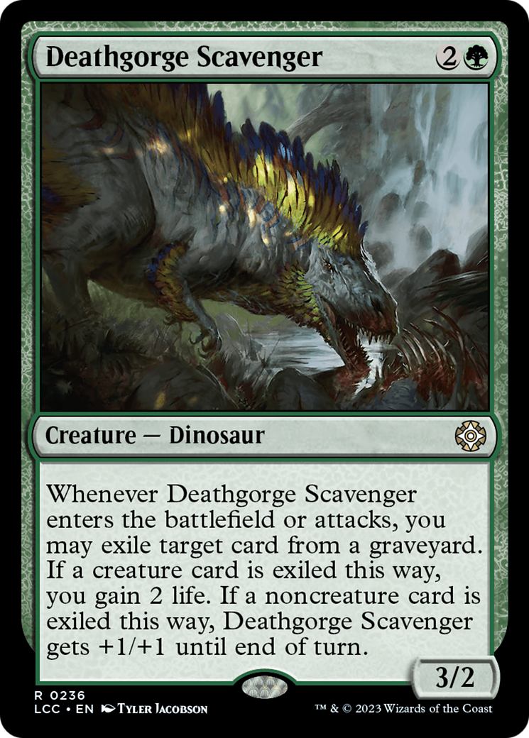 Deathgorge Scavenger [The Lost Caverns of Ixalan Commander] | Galaxy Games LLC