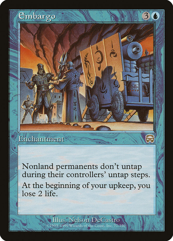 Embargo [Mercadian Masques] | Galaxy Games LLC