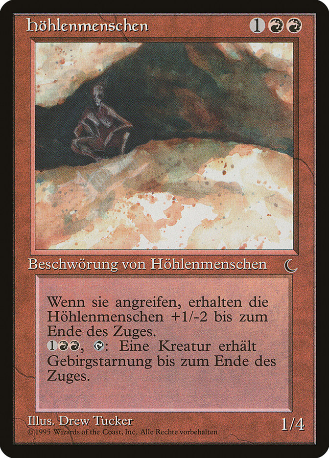 Cave People (German) - "Hohlenmenschen" [Renaissance] | Galaxy Games LLC