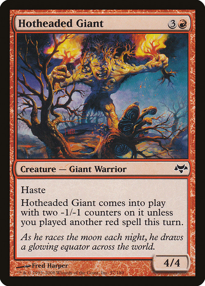 Hotheaded Giant [Eventide] | Galaxy Games LLC
