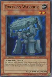 Fortress Warrior [DP08-EN010] Super Rare | Galaxy Games LLC