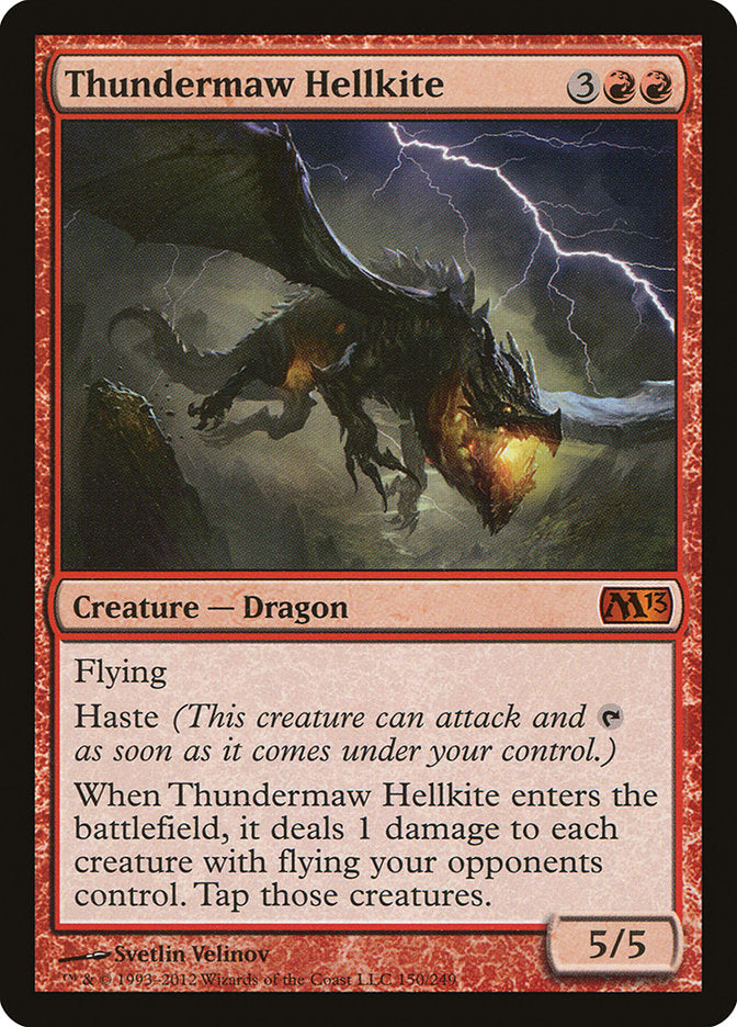 Thundermaw Hellkite [Magic 2013] | Galaxy Games LLC