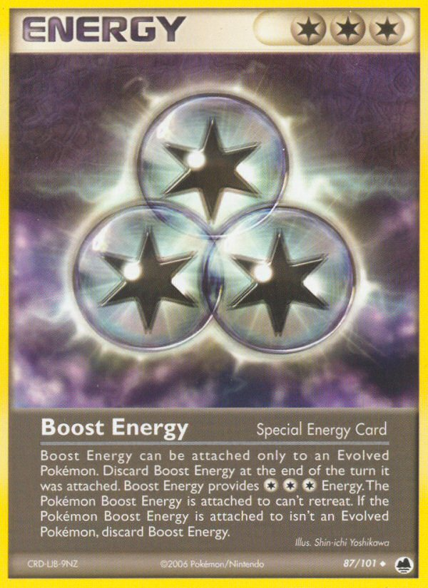 Boost Energy (87/101) [EX: Dragon Frontiers] | Galaxy Games LLC