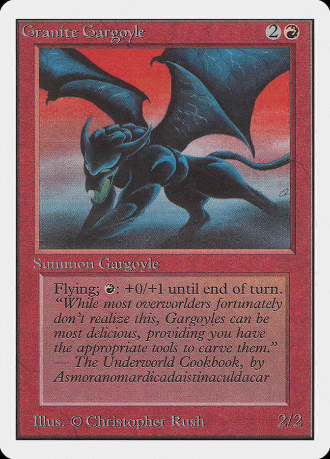 Granite Gargoyle [Unlimited Edition] | Galaxy Games LLC