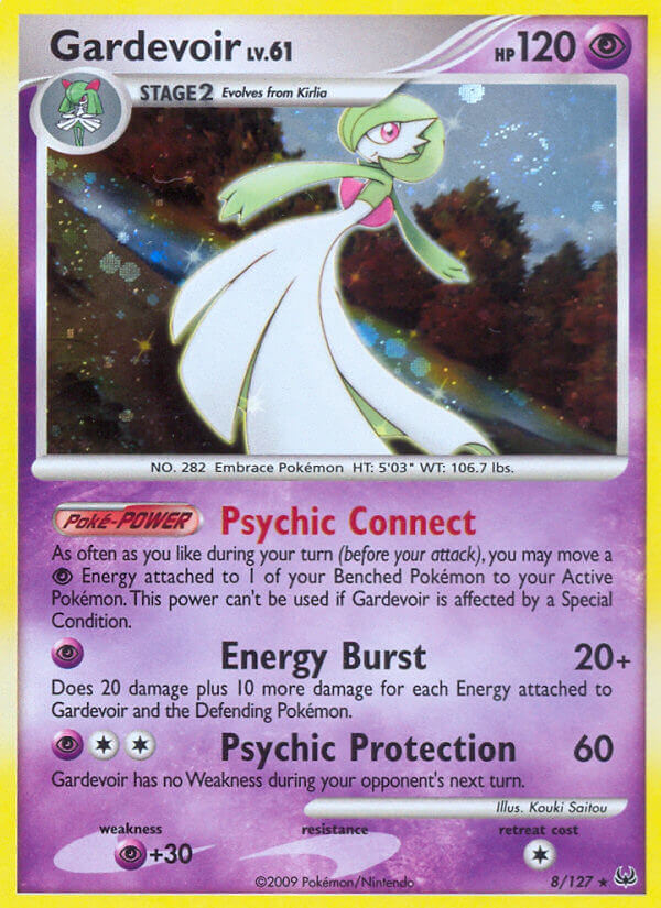 Gardevoir (8/127) (Theme Deck Exclusive) [Platinum: Base Set] | Galaxy Games LLC