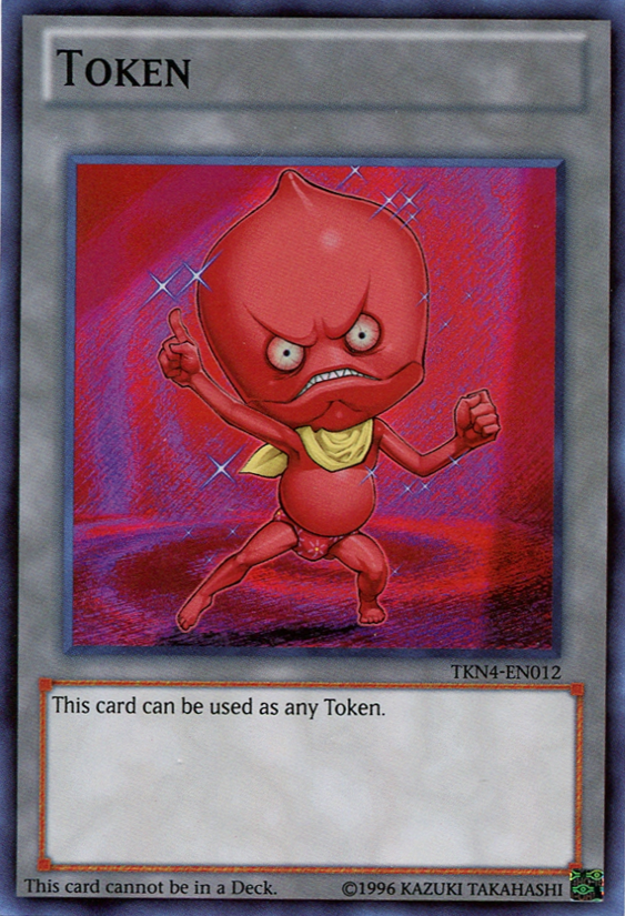 Ojama Token (Red) [TKN4-EN012] Super Rare | Galaxy Games LLC