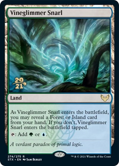 Vineglimmer Snarl [Strixhaven: School of Mages Prerelease Promos] | Galaxy Games LLC