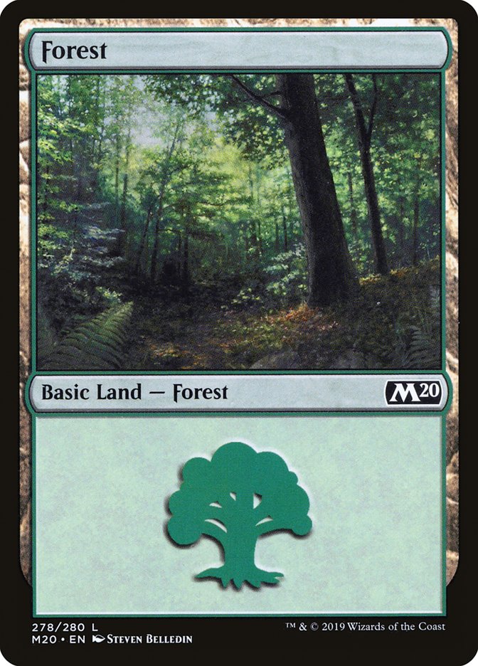 Forest (278) [Core Set 2020] | Galaxy Games LLC