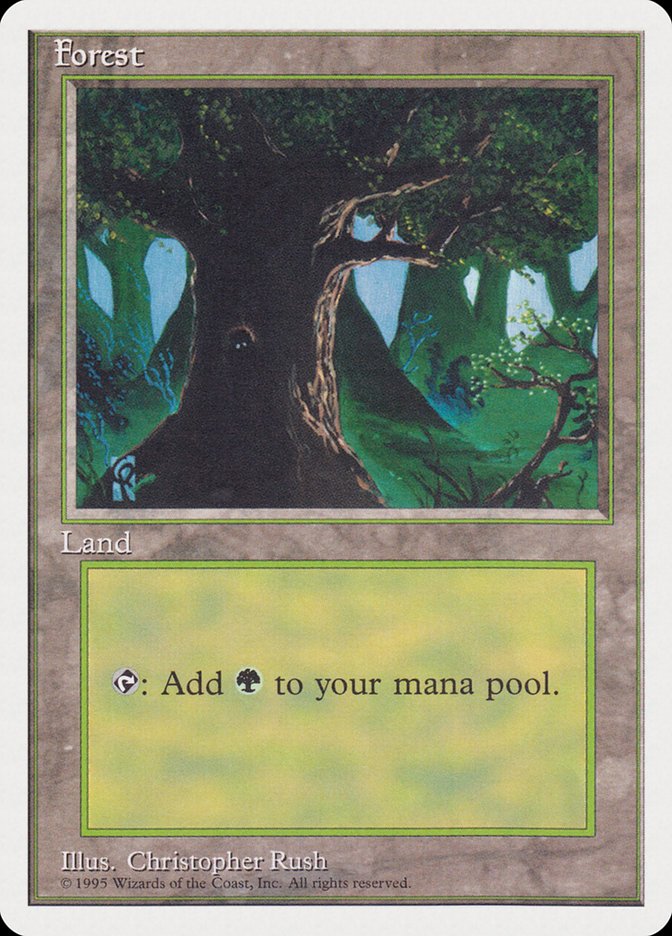 Forest (Creature in Tree Hole) [Rivals Quick Start Set] | Galaxy Games LLC