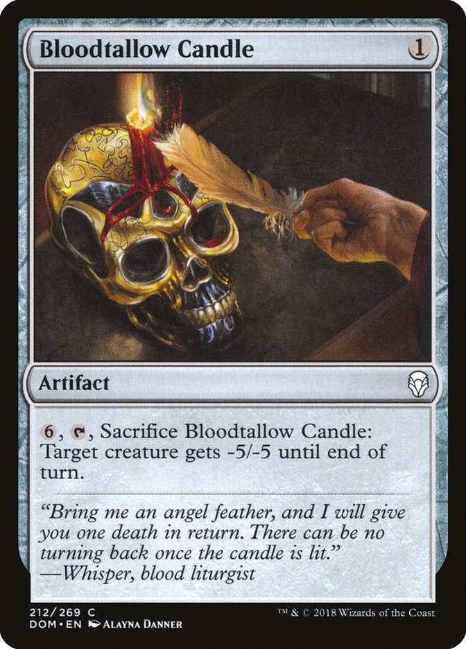 Bloodtallow Candle [Dominaria] | Galaxy Games LLC