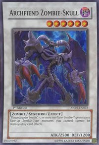 Archfiend Zombie-Skull [ANPR-EN042] Super Rare | Galaxy Games LLC