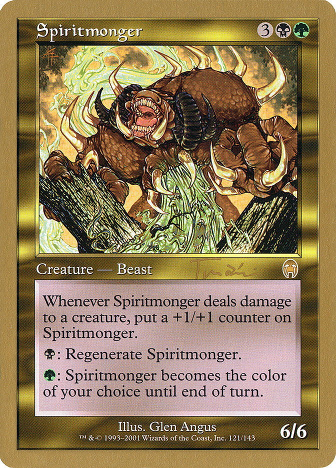 Spiritmonger (Jan Tomcani) [World Championship Decks 2001] | Galaxy Games LLC