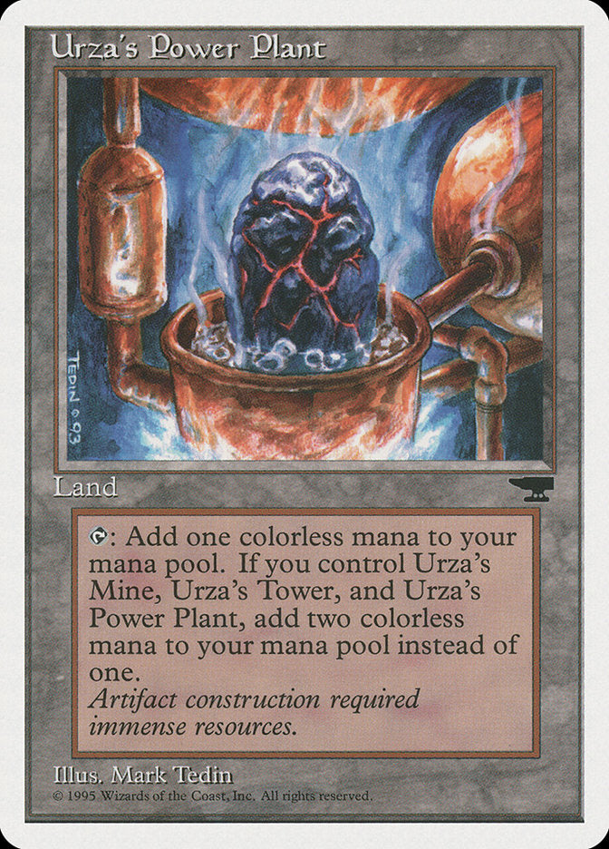 Urza's Power Plant (Boiling Rock) [Chronicles] | Galaxy Games LLC