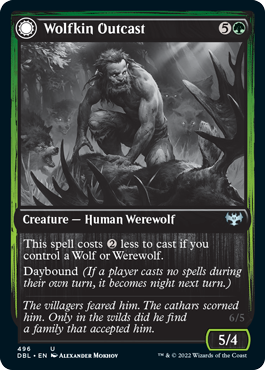 Wolfkin Outcast // Wedding Crasher [Innistrad: Double Feature] | Galaxy Games LLC