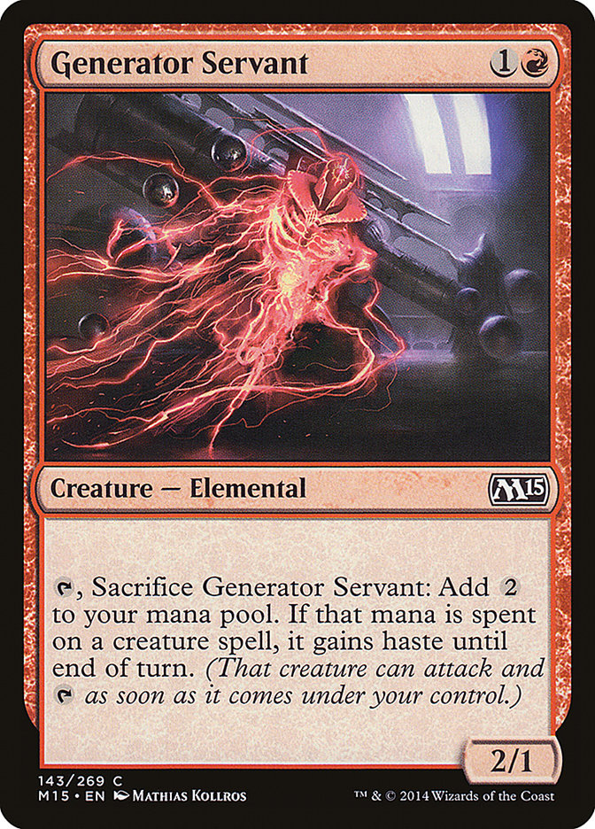 Generator Servant [Magic 2015] | Galaxy Games LLC