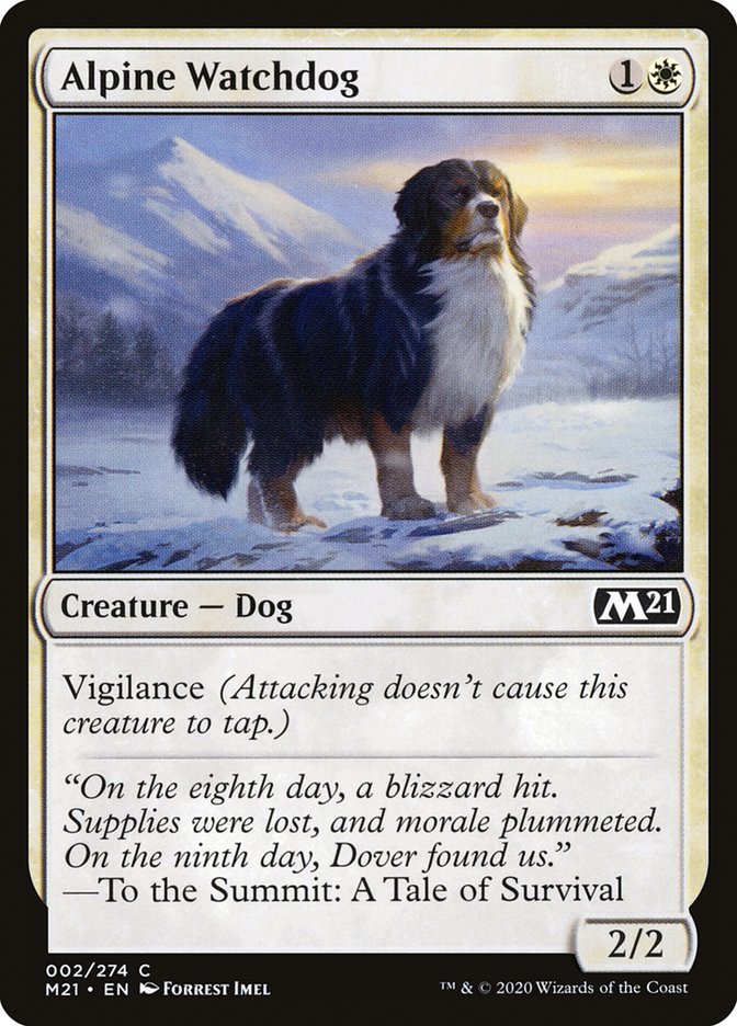 Alpine Watchdog [Core Set 2021] | Galaxy Games LLC