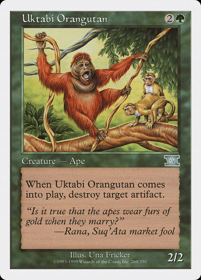 Uktabi Orangutan [Classic Sixth Edition] | Galaxy Games LLC