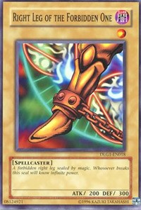 Right Leg of the Forbidden One [DLG1-EN018] Common | Galaxy Games LLC