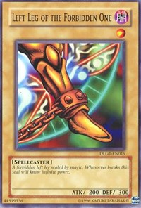 Left Leg of the Forbidden One [DLG1-EN019] Common | Galaxy Games LLC