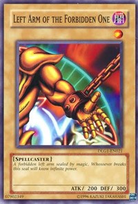 Left Arm of the Forbidden One [DLG1-EN021] Common | Galaxy Games LLC