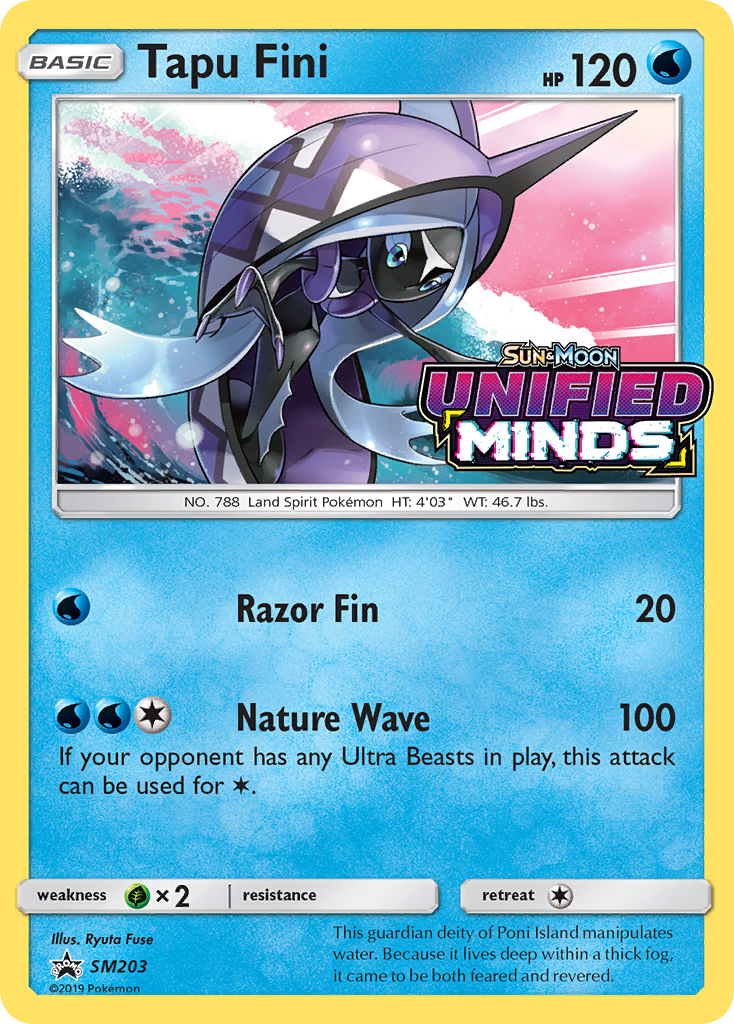 Tapu Fini (SM203) [Sun & Moon: Black Star Promos] | Galaxy Games LLC