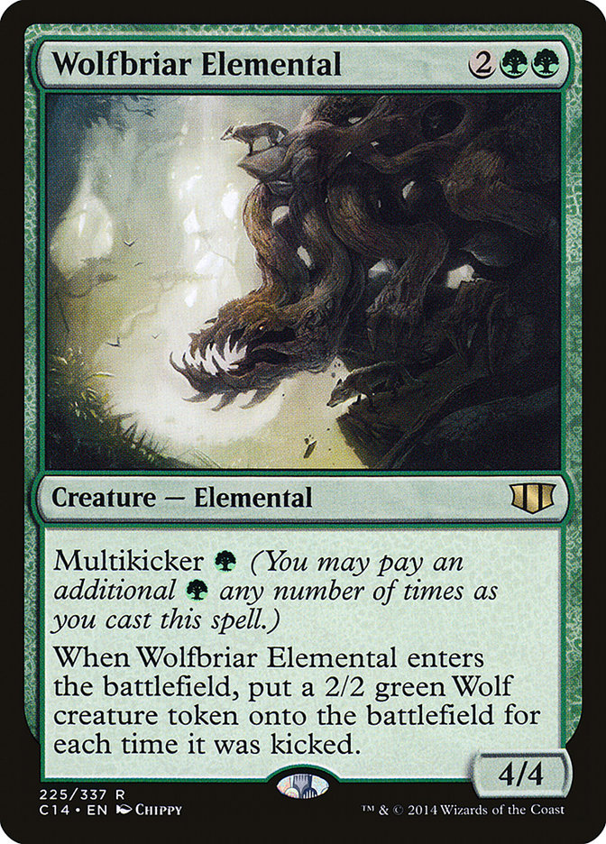 Wolfbriar Elemental [Commander 2014] | Galaxy Games LLC